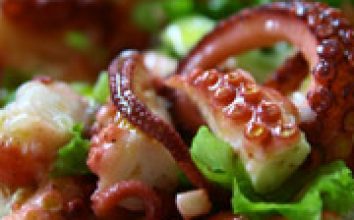 Ahtapot Salatası