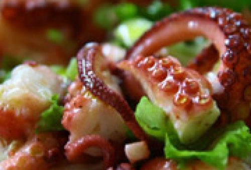 Ahtapot Salatası