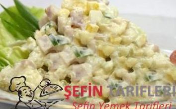 Mayonezli Patates Salatası Tarifi