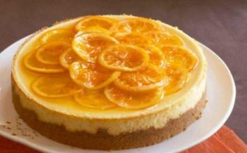 Portakallı Limonlu Halka Kek