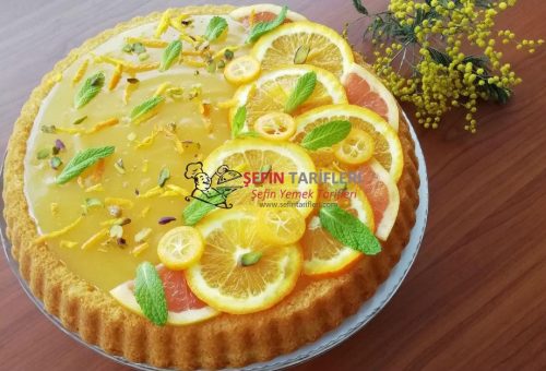 Portakallı Kolay Tart Tarifi