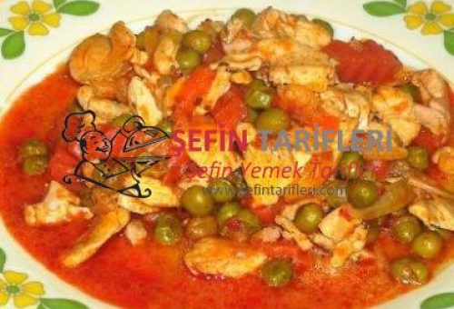 Üç Sebzeli Piliç Tarifi